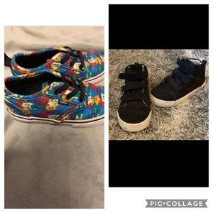 ISO size 8 or 9 either shoe. Jackets Gap size 3